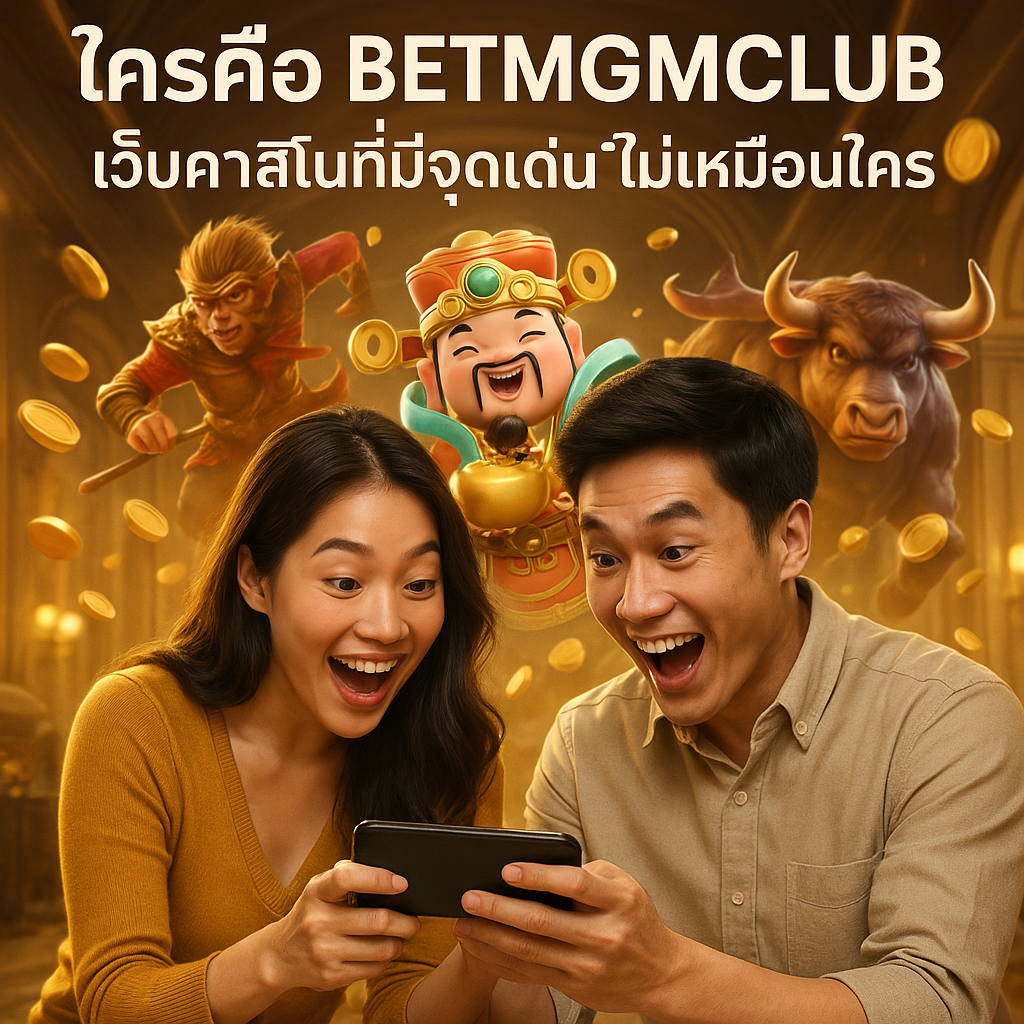 ใครคือ BETMGMCLUB เว็บคาสิโนที่มีจุดเด่นไม่เหมือนใคร