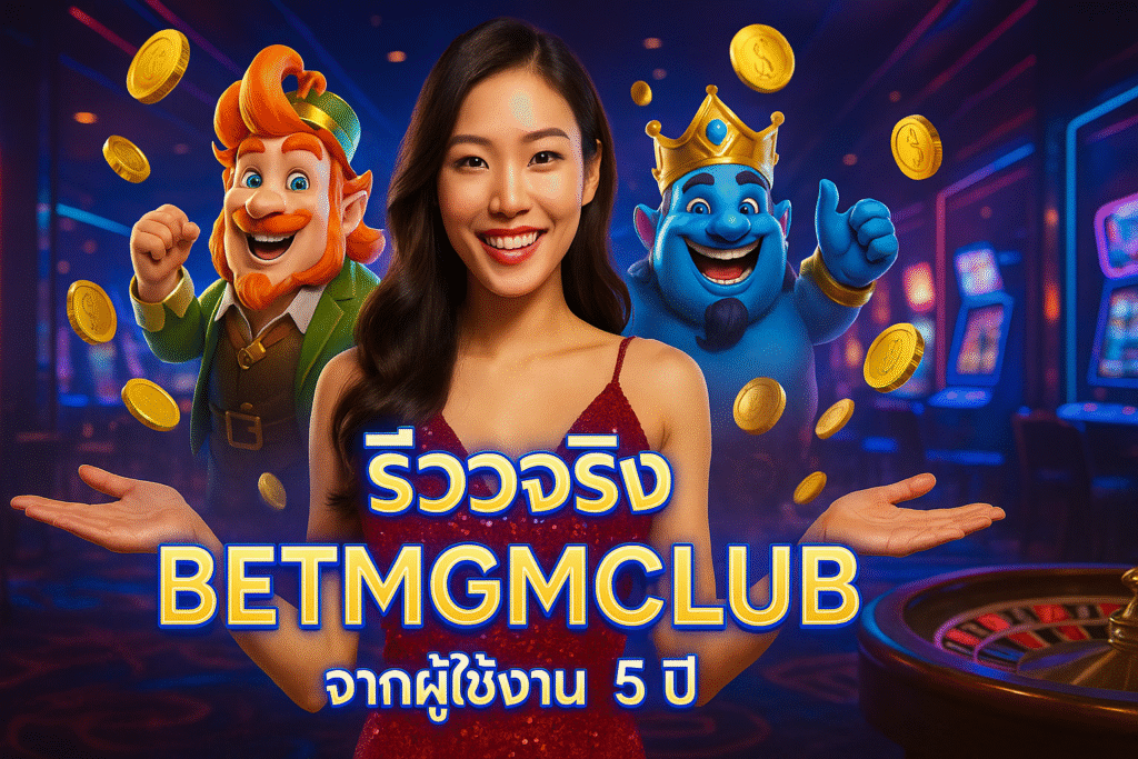 รีวิวจริง BETMGMCLUB จากผู้ใช้งาน 5 ปี